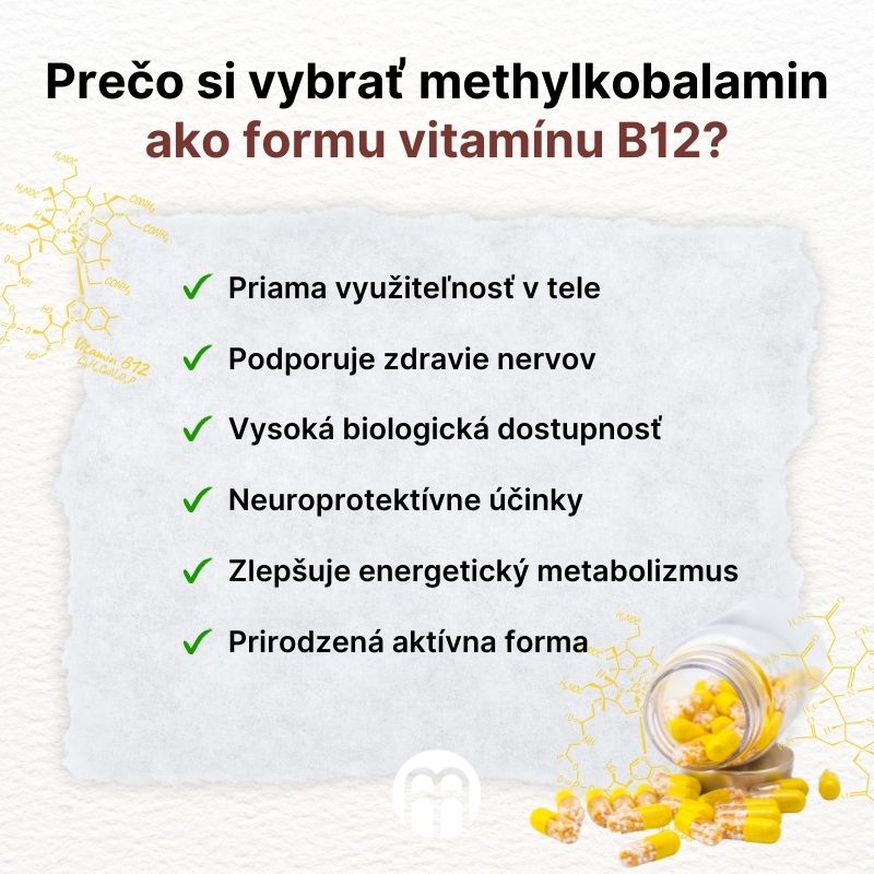 (Slovenčina) Proč si vybrat methylkobalamin jako formu vitamínu B12